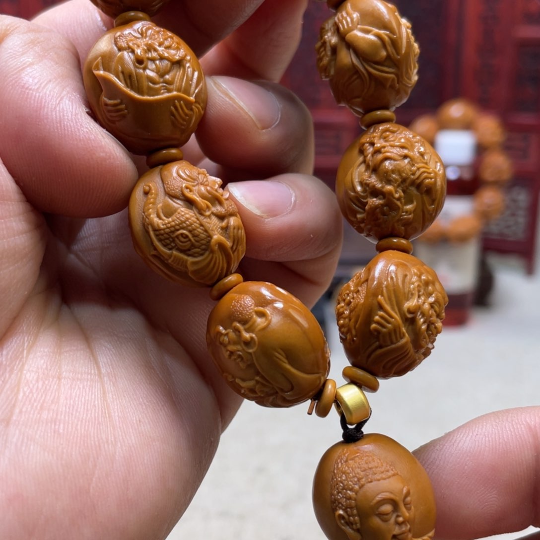 橄榄核吊坠橄榄核雕