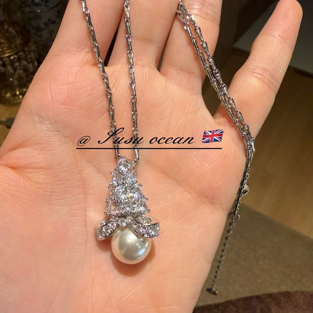 铜项链 《圣诞树》【191】SusuOcean鉴赏珠宝