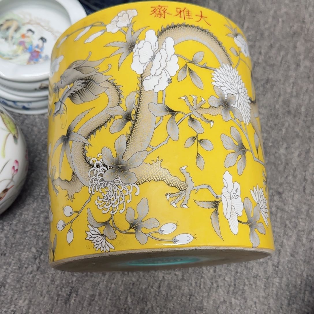 摆件瓷器的工艺技术水平