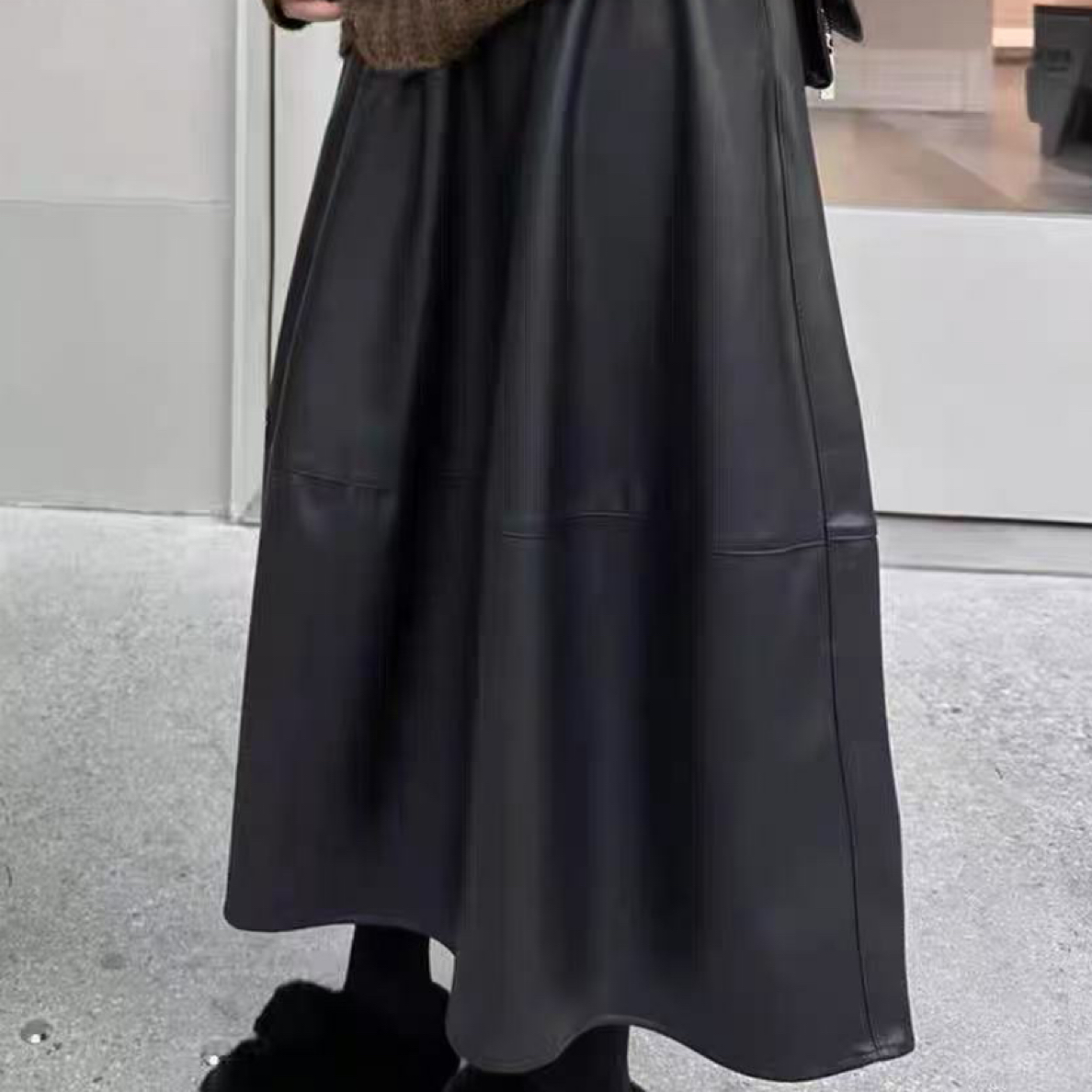 早秋新款  半身伞裙子  显瘦气质 百搭时尚网红