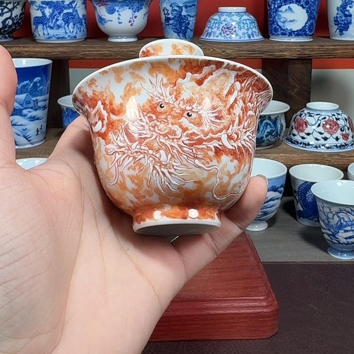 杯^****?现代景德镇陶瓷杯