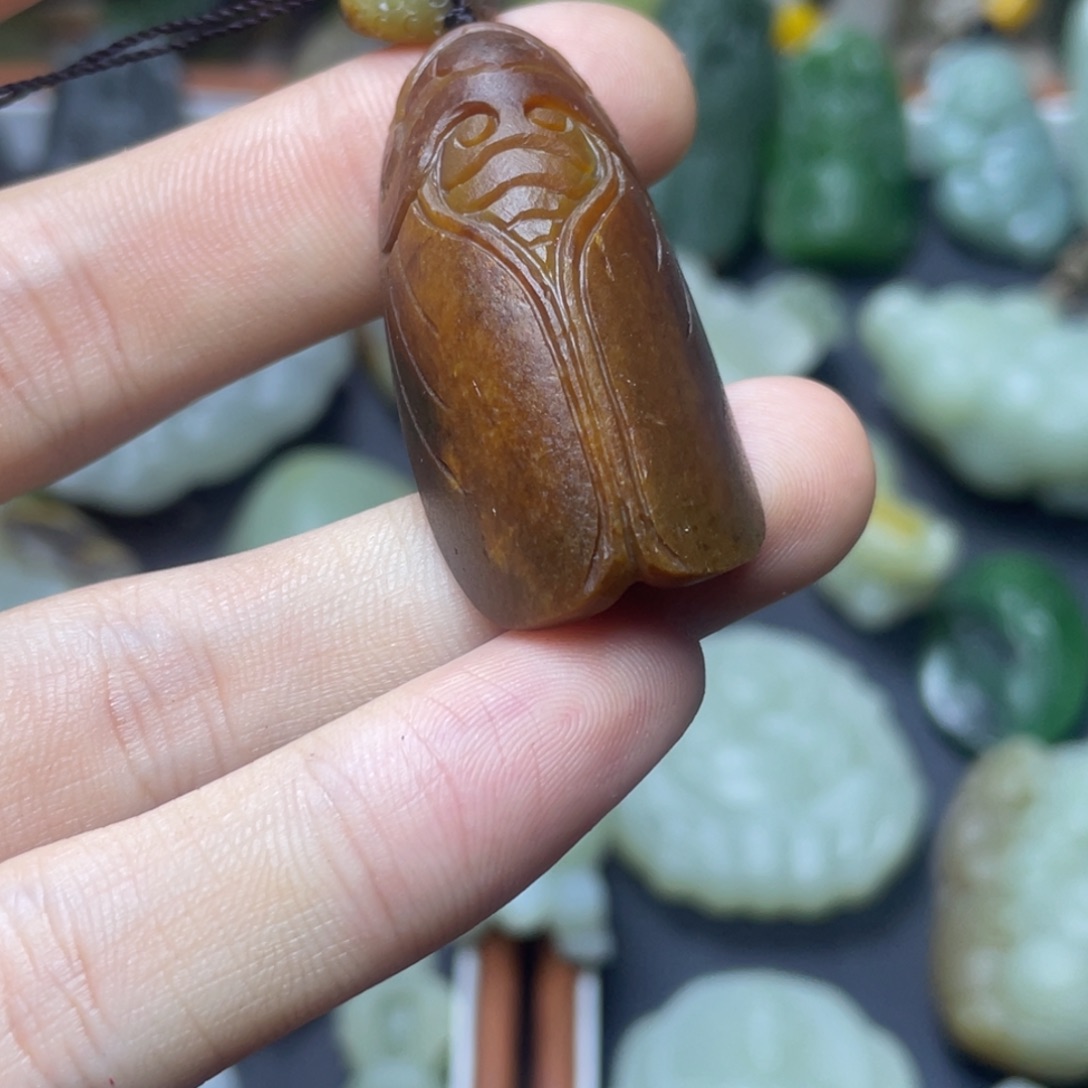 吊坠(不含链)未镶嵌和田玉