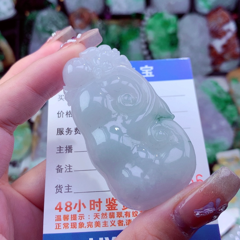 【闪购商品】翡翠颈饰未镶嵌挂件