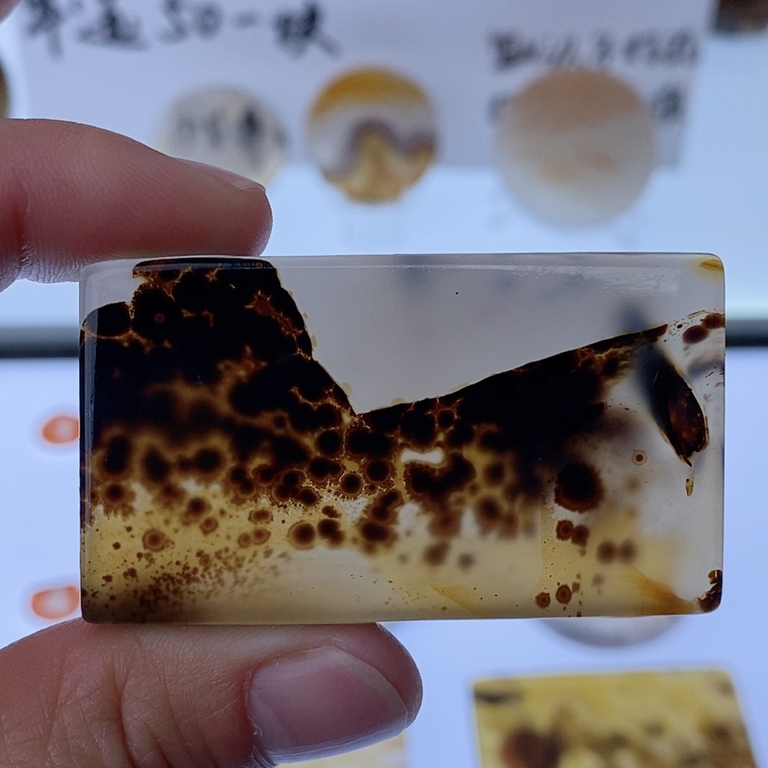 玛瑙/玉髓珠宝半成品未镶嵌