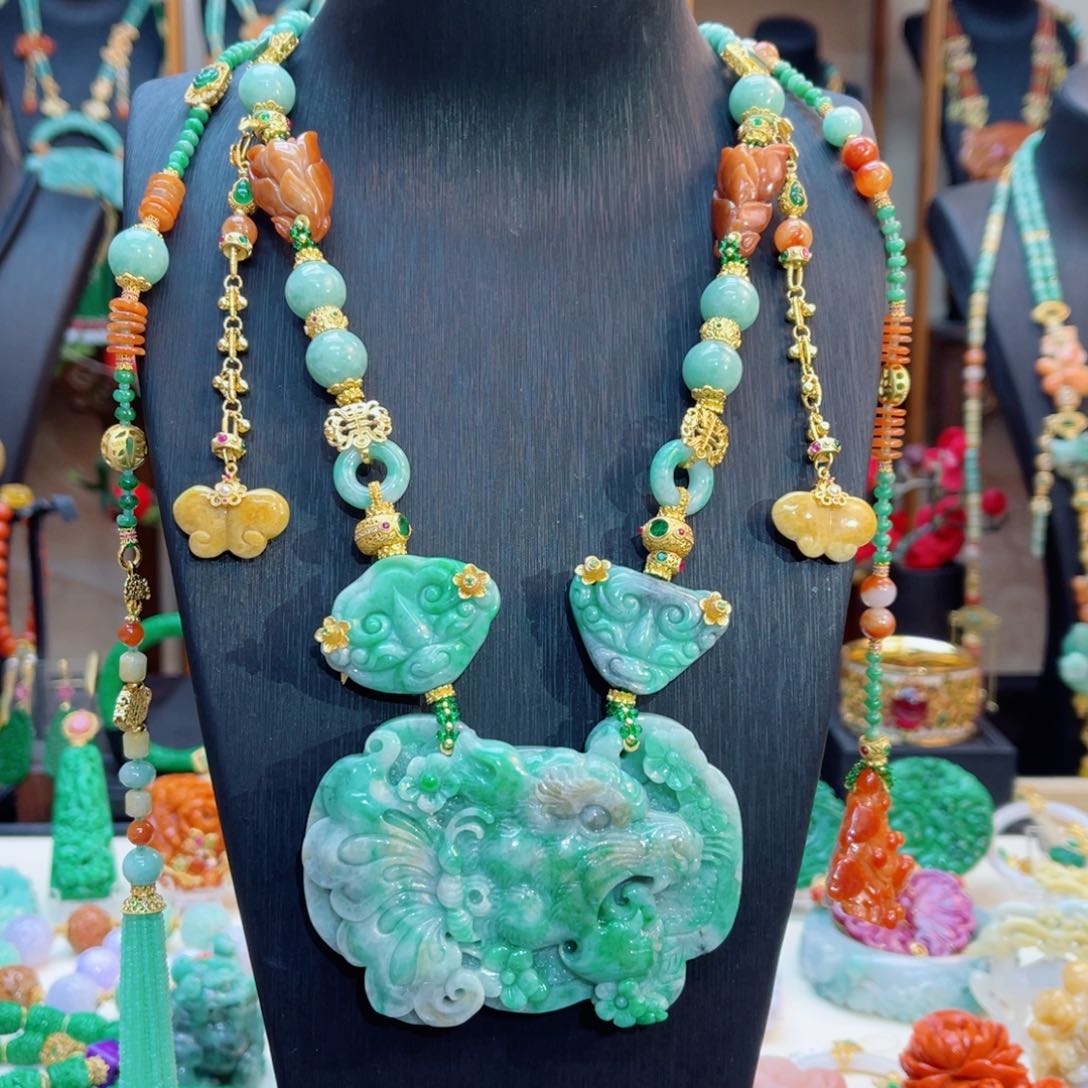 翡翠颈饰合金48小时鉴赏期