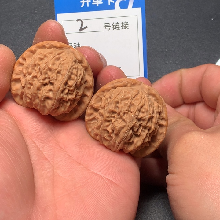 文玩核桃把件40白狮子2