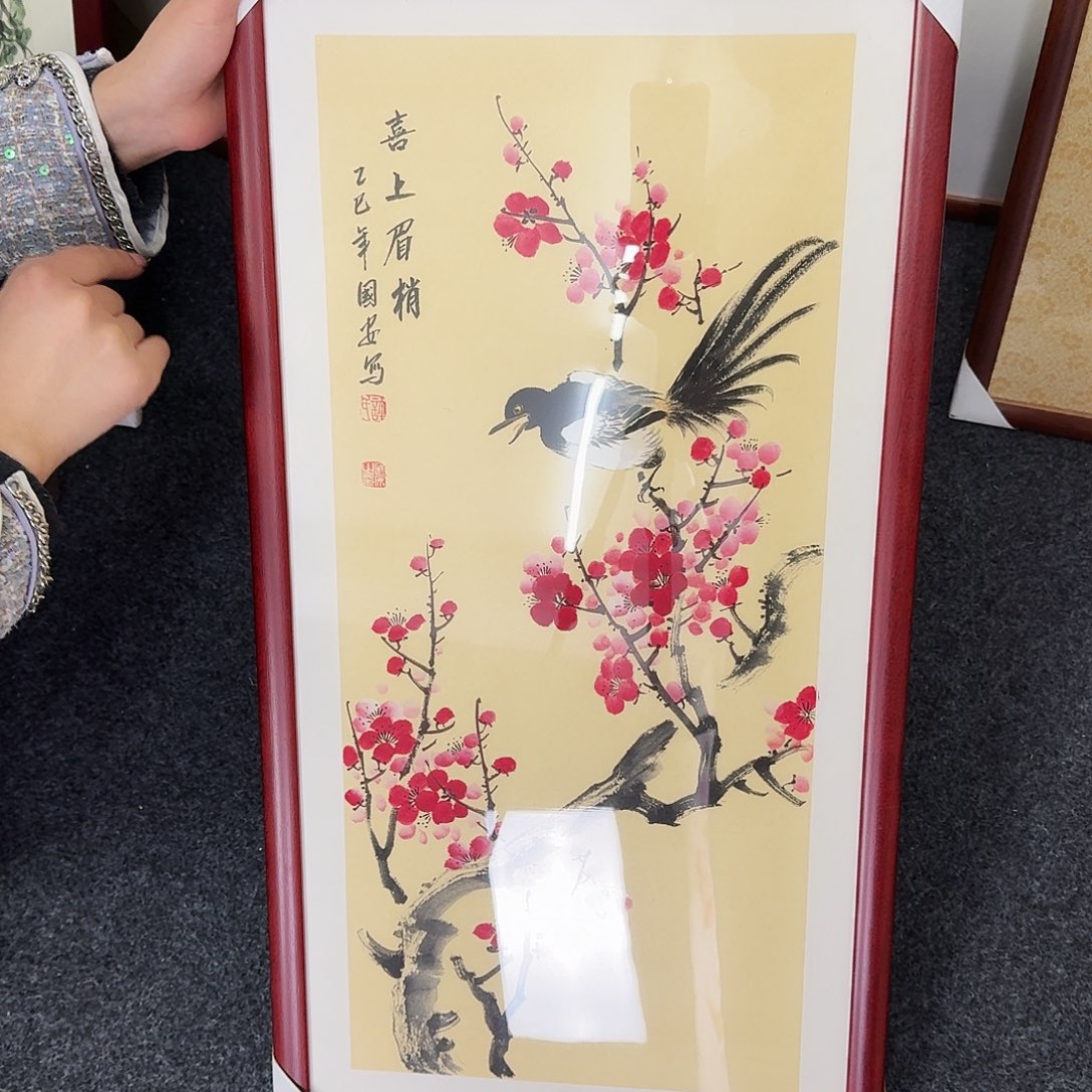 纯手绘国画作品好看