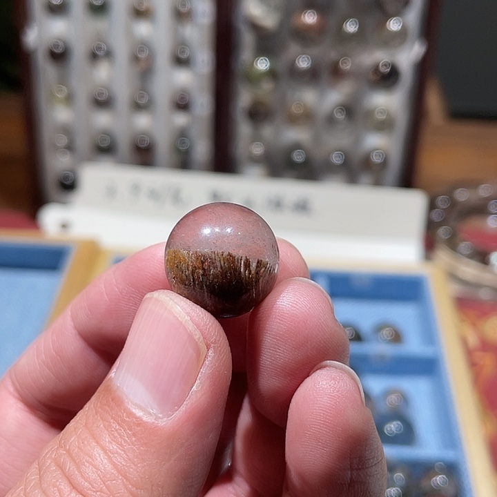 手串未镶嵌水晶天然的彩色水晶幽灵