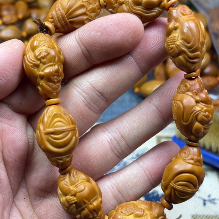 橄榄核手串/手链橄榄核雕工艺手串