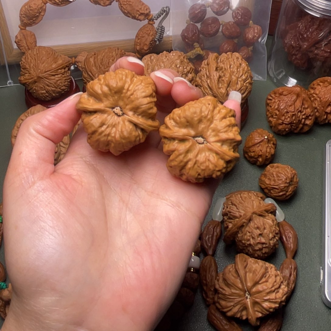 文玩核桃吊坠蛙蛙38尺