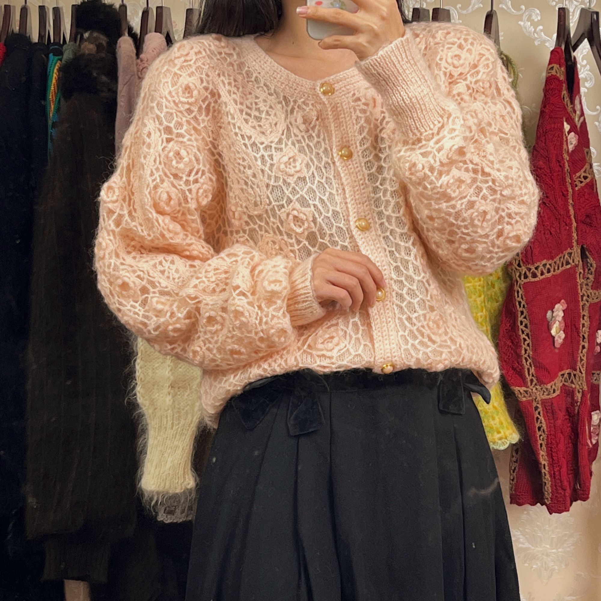  19-159欧美日精品毛衣古着