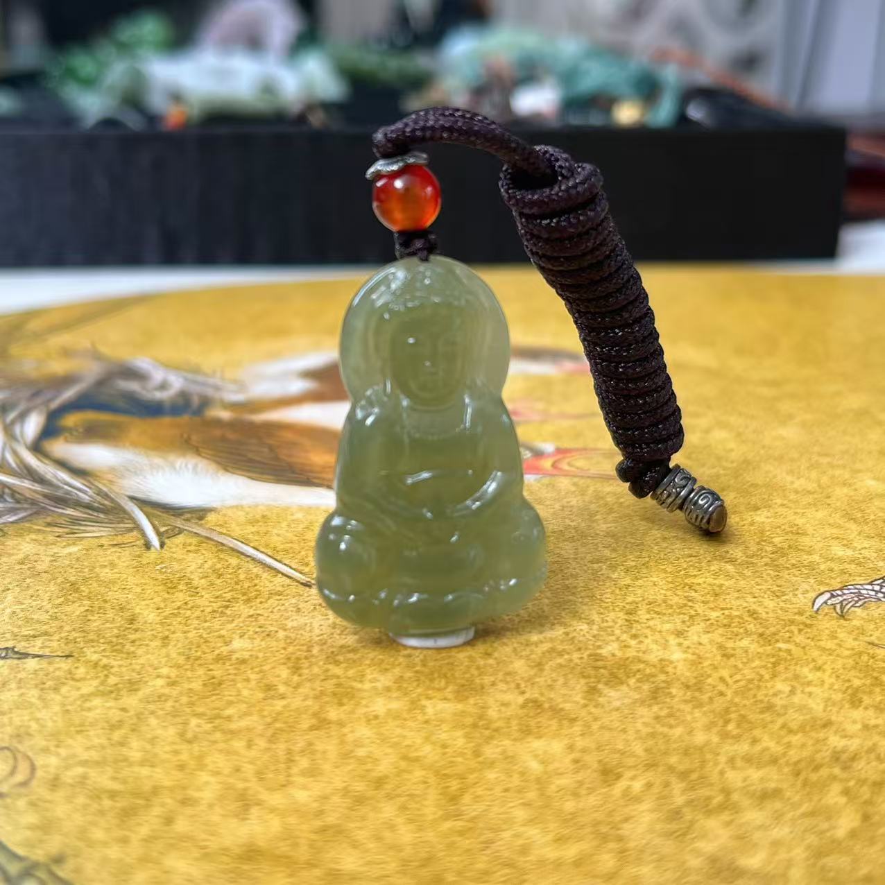 z006240和田玉观音