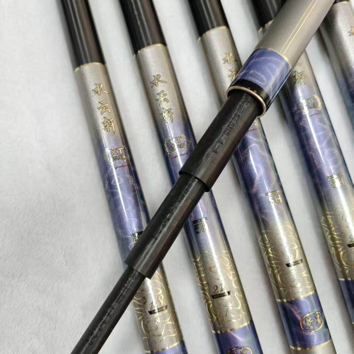 威海  崭鲨者 水云轩一代  28偏19调性高碳休闲台钓竿春季碳素