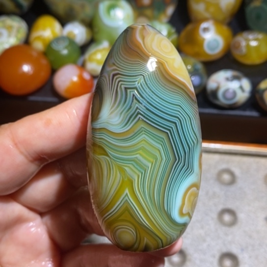 未镶嵌玛瑙/玉髓珠宝半成品173