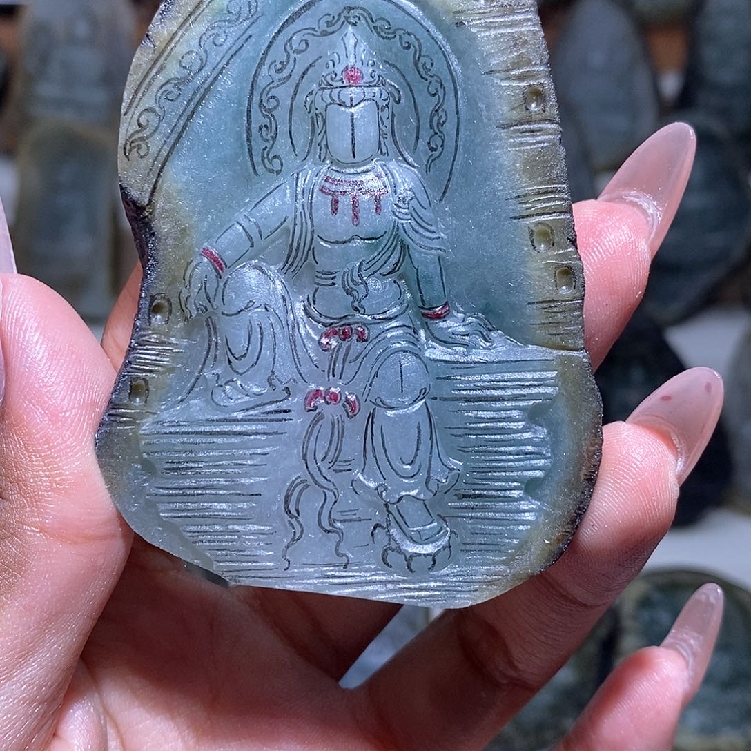 哦****定制翡翠未镶嵌翡翠