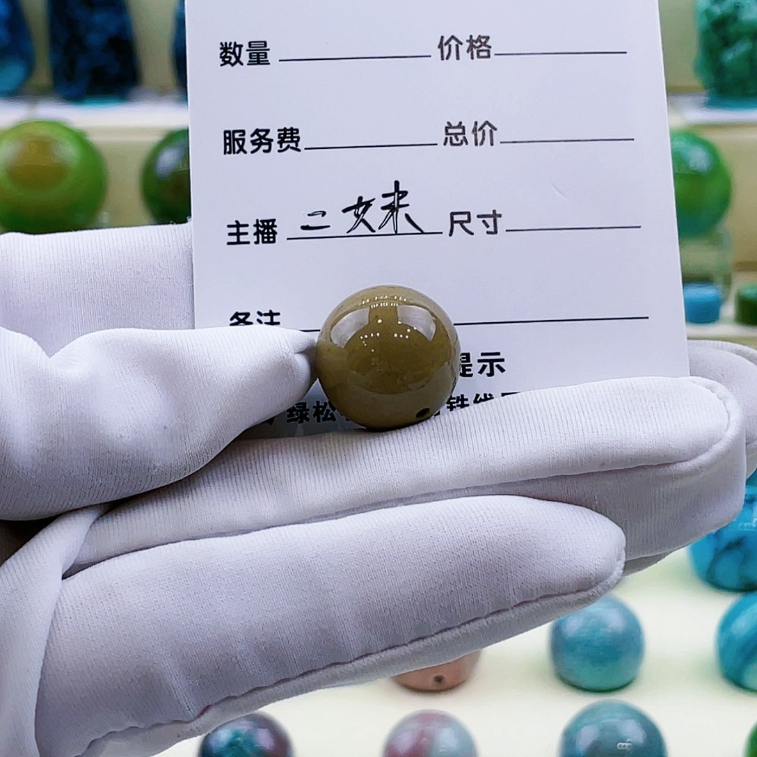 绿松石颈饰未镶嵌教**生