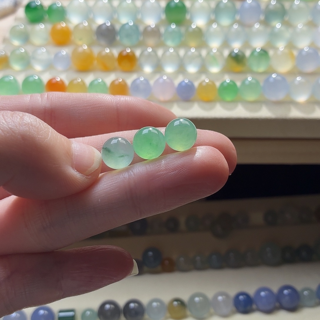 懒***享翡翠散珠翡翠1332