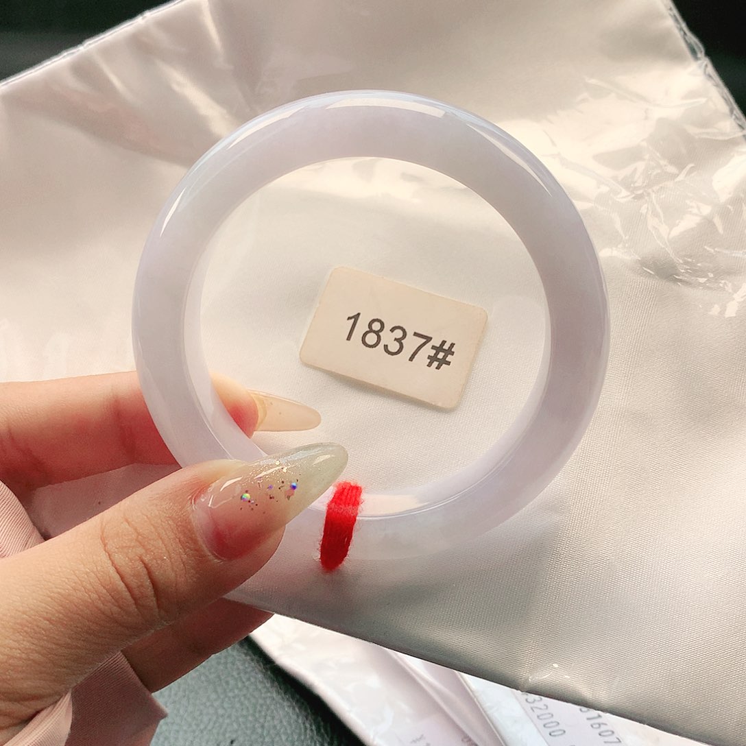 未镶嵌手镯翡翠55 天然缅甸a货翡翠1837