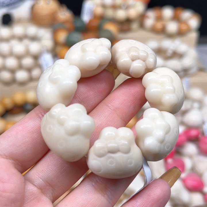 菩提根/象牙果手串兔头1.22 53