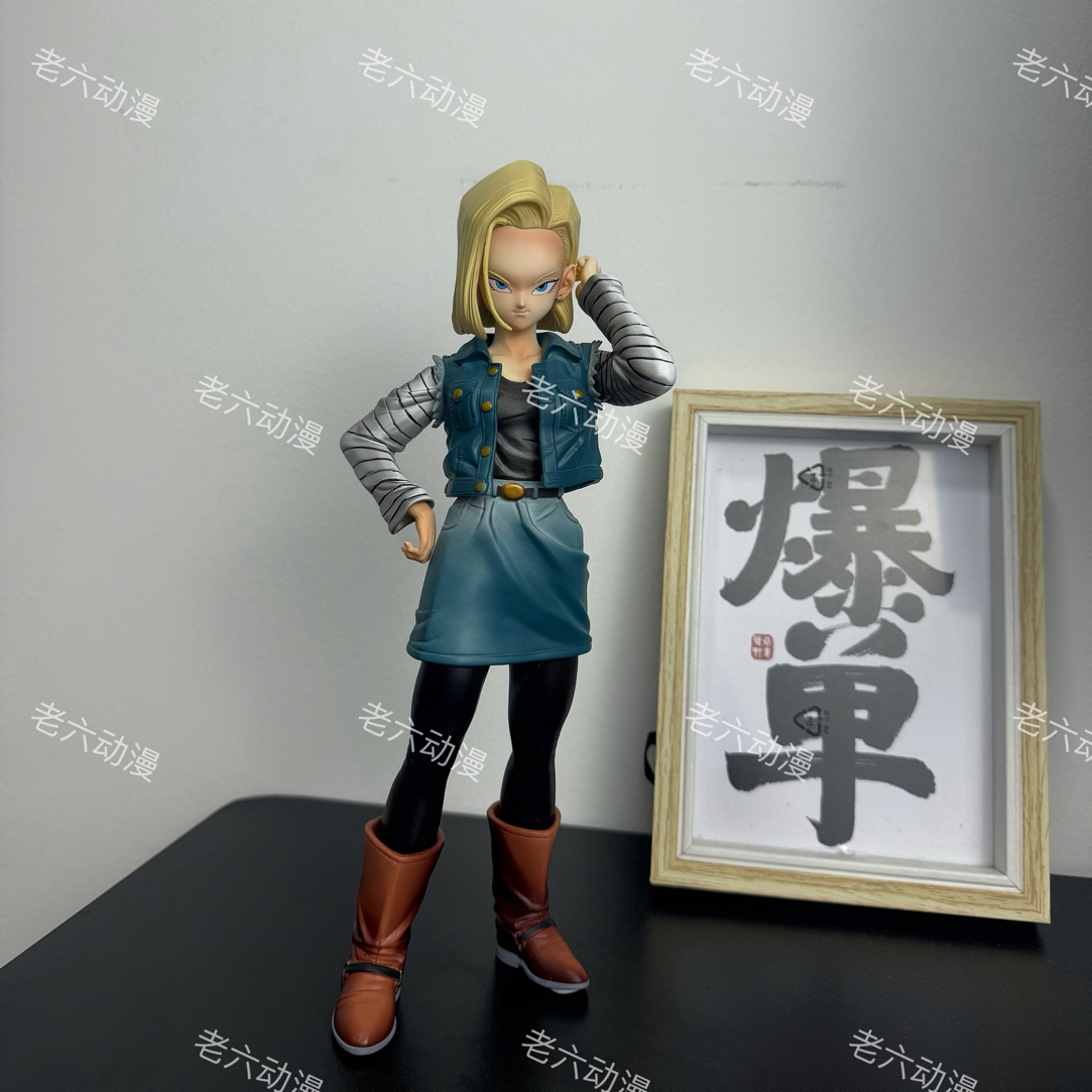 【VF厂】七龙珠 人造人18号27cm 动漫手办摆件