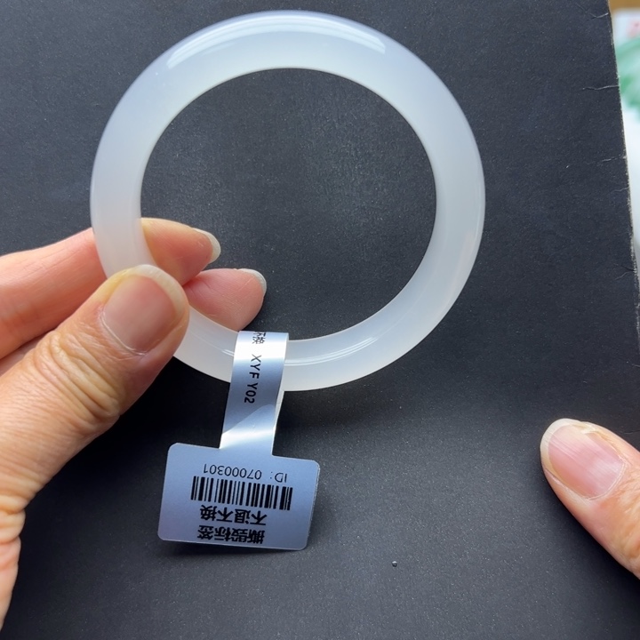 石英质玉未镶嵌手镯燕子➕57