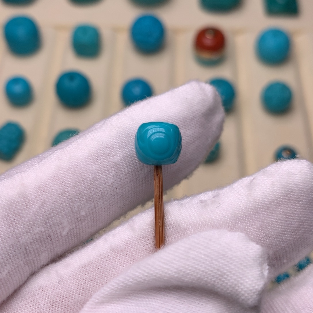 绿松石未镶嵌绿松石博古8.3