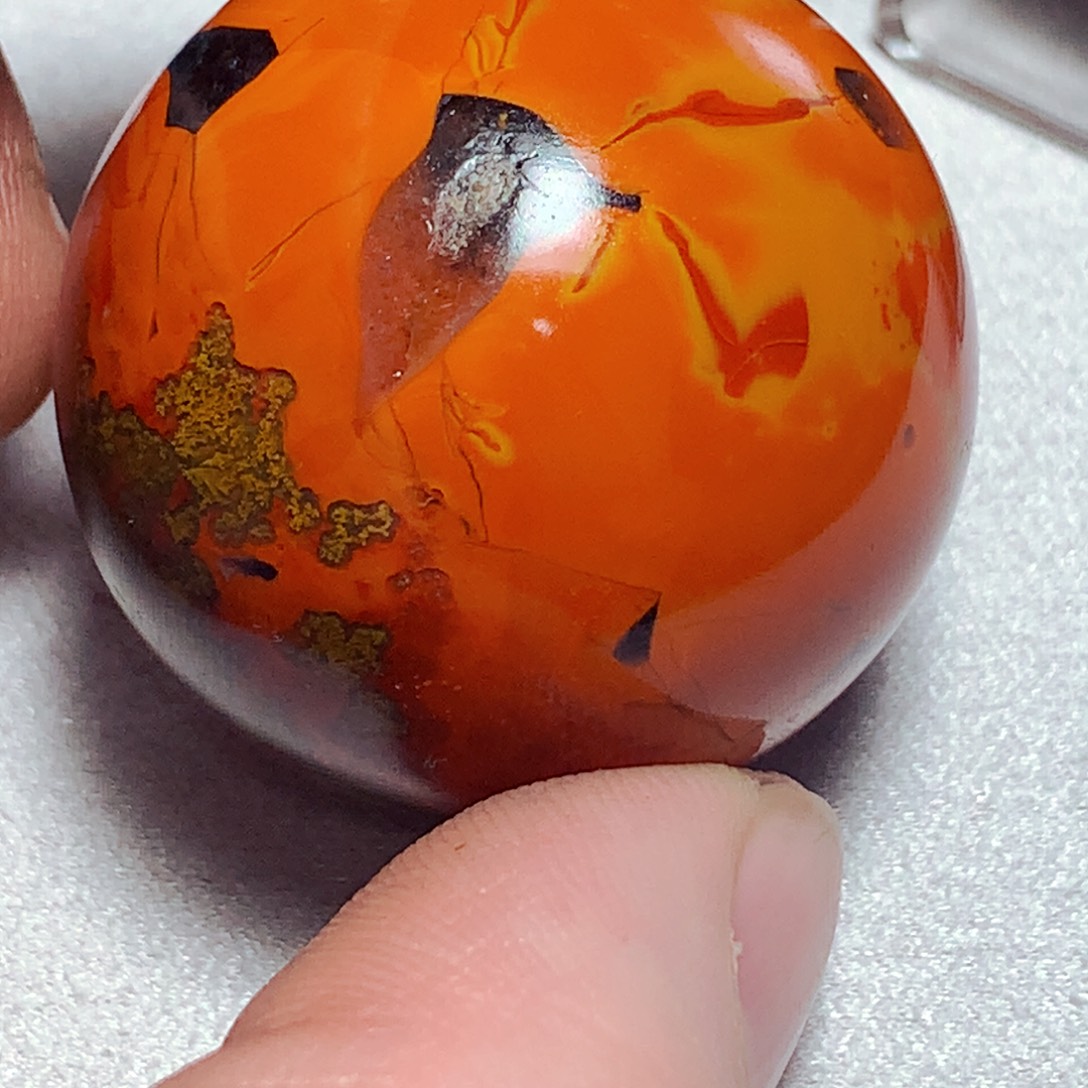 *****玛瑙/玉髓未镶嵌战国红