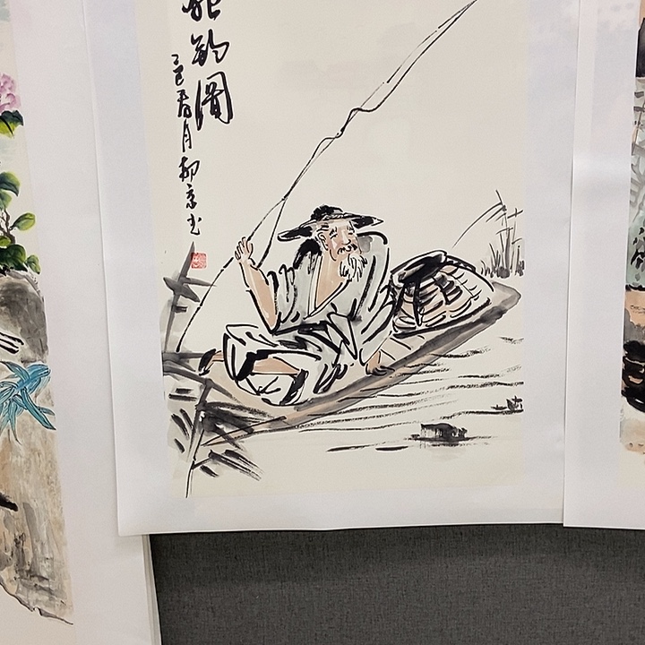 国画手寫手繪作品108