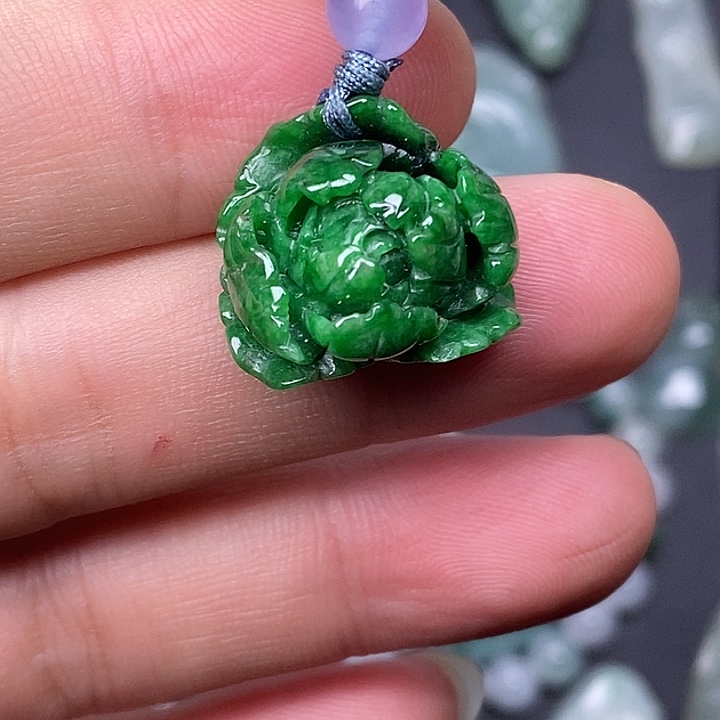 翡翠未镶嵌吊坠(不含链)漏漏漏漏漏