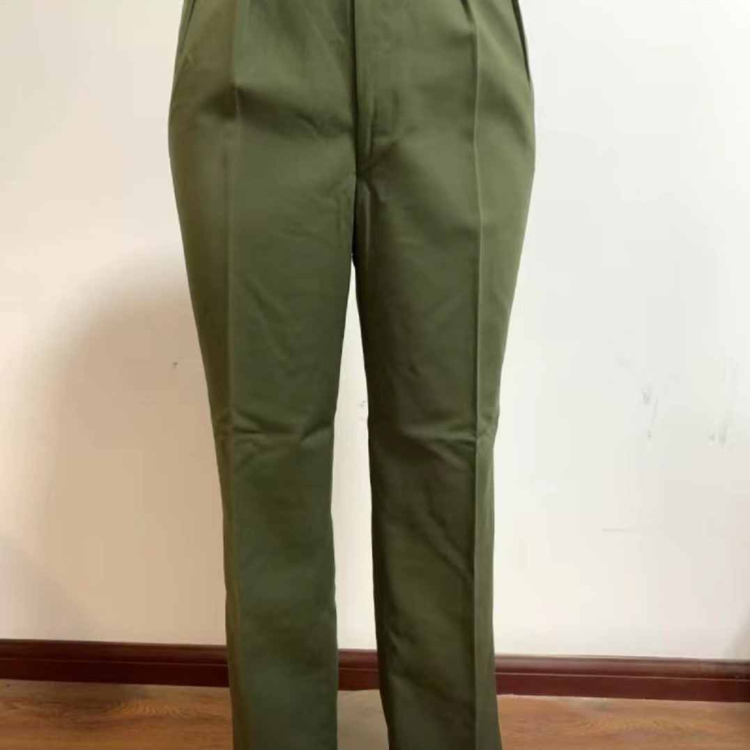 老式全新全毛凡立裤男士