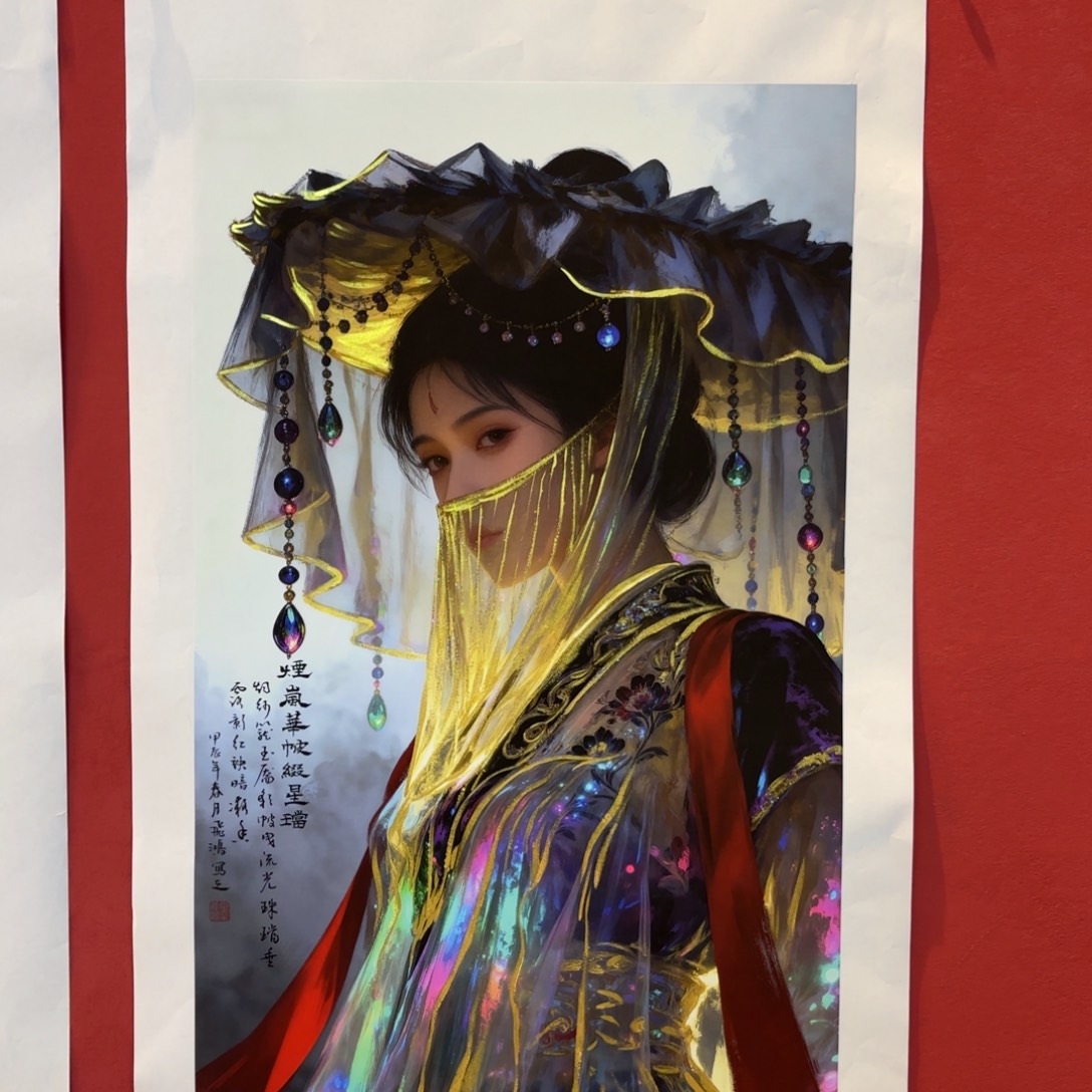 横款精品书画作品