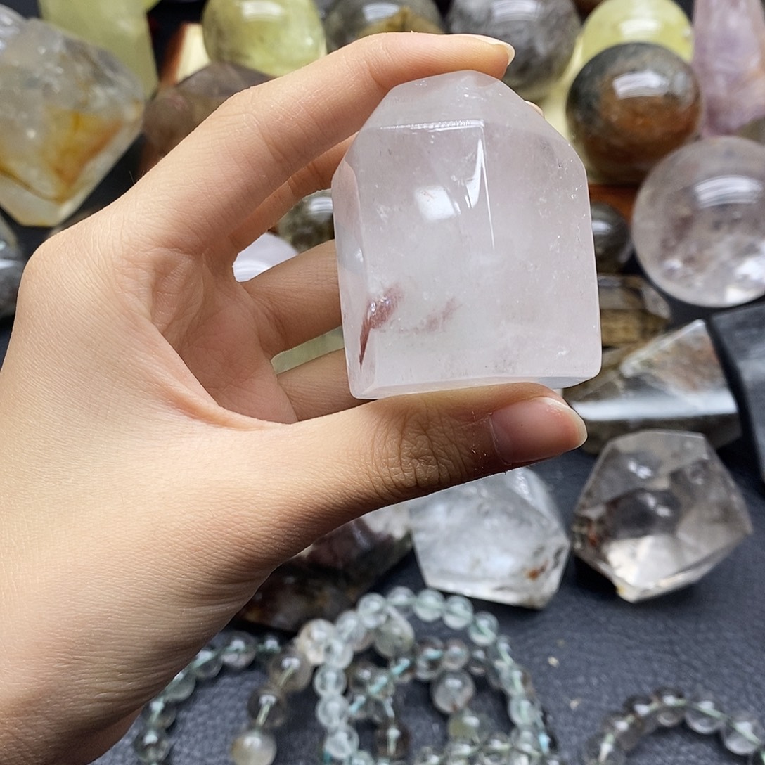 未镶嵌珠宝半成品水晶125水晶石