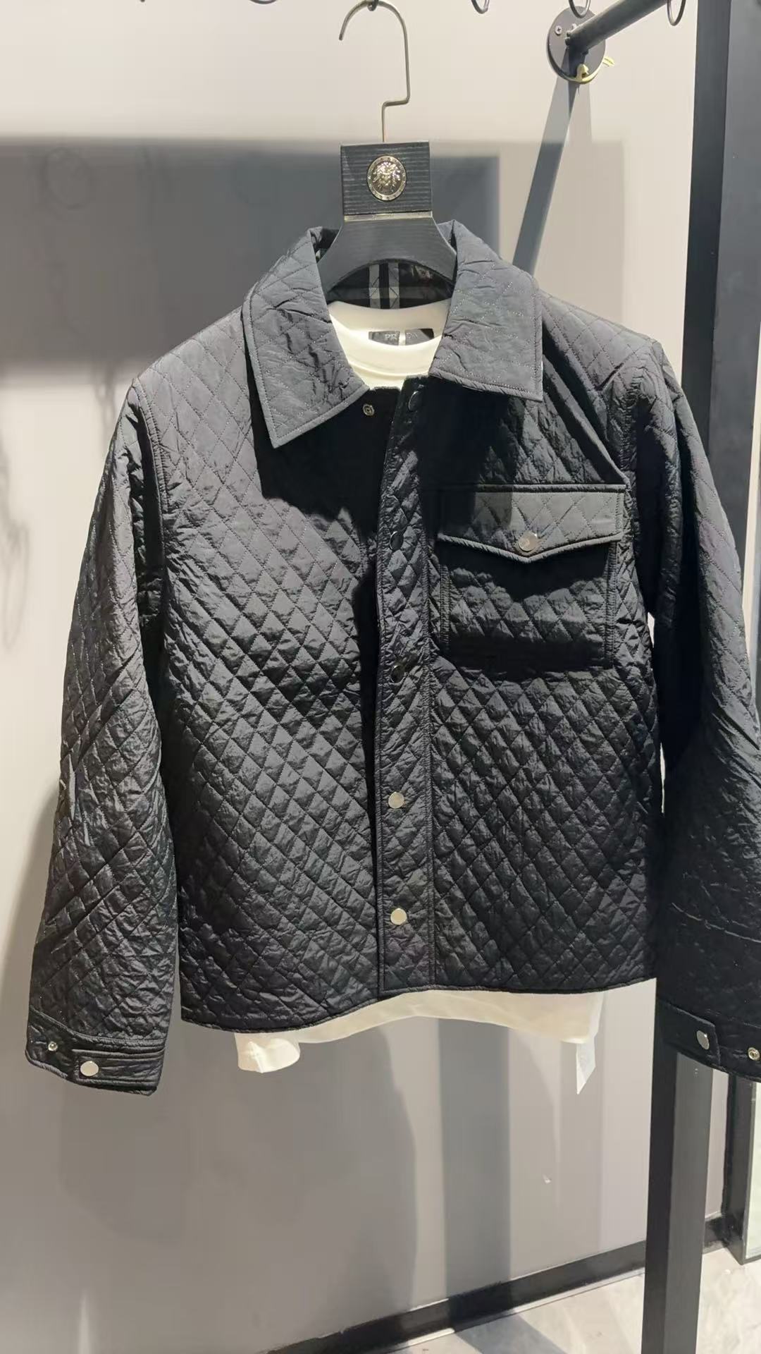 男装尾货 翻领棉服夹克 8056