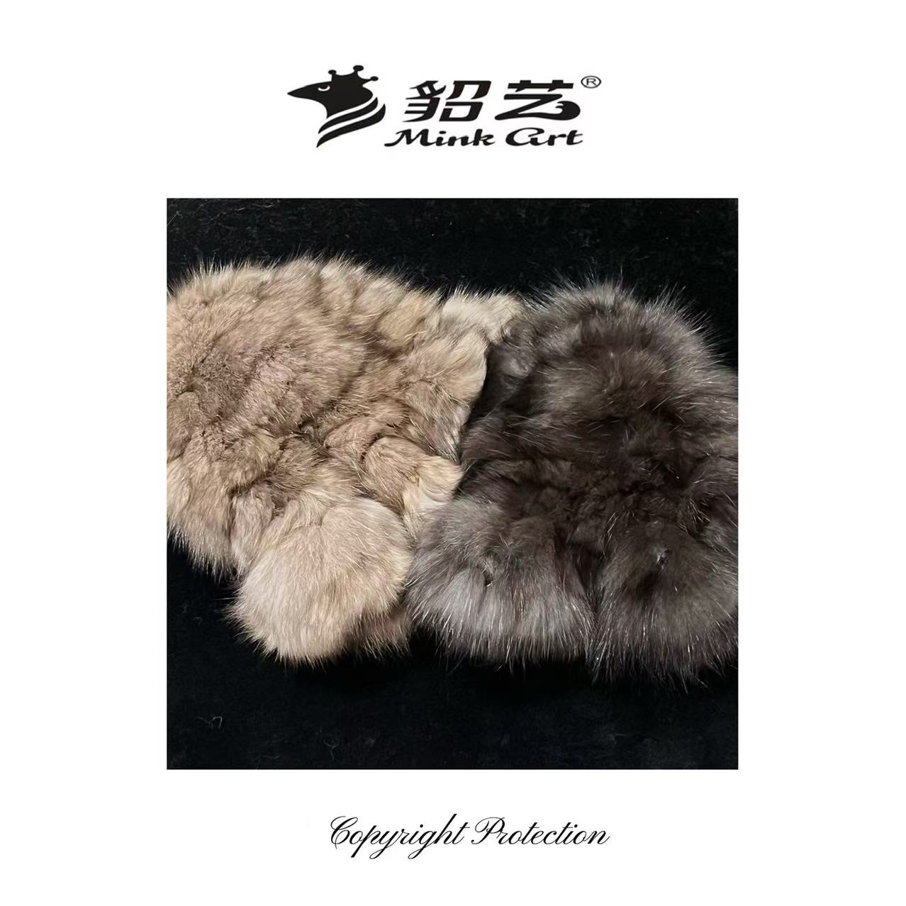 貂艺 Mink Art | 满天星云朵帽  百搭时尚加厚保暖休闲冬季皮草女