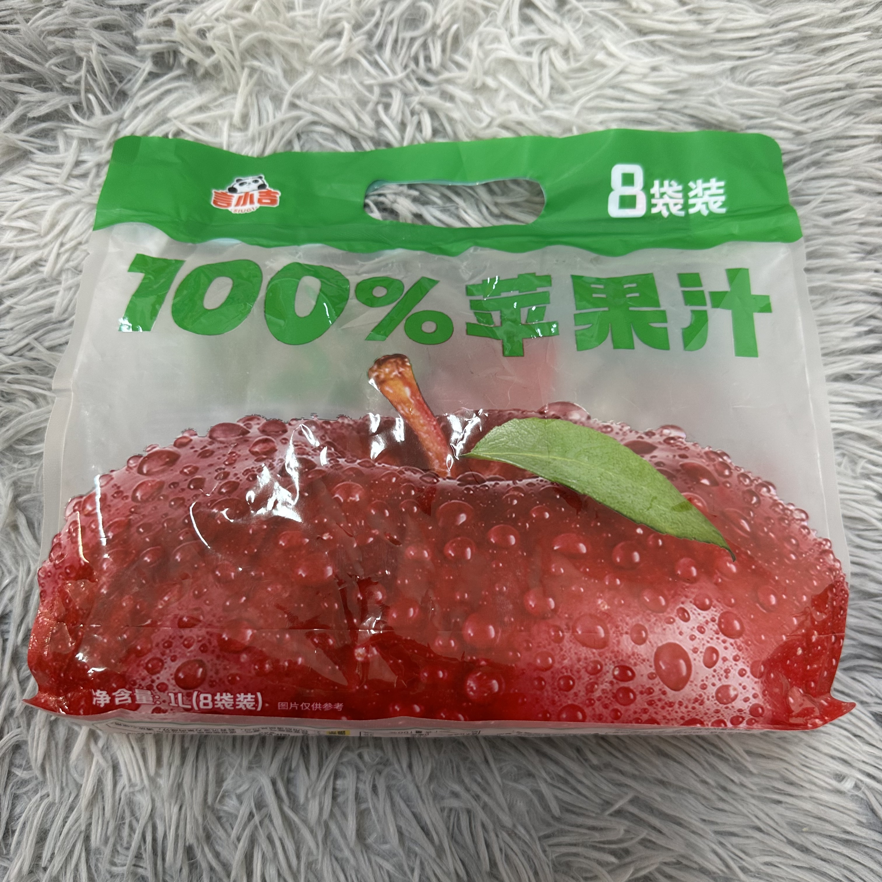 言小吉100%苹果汁