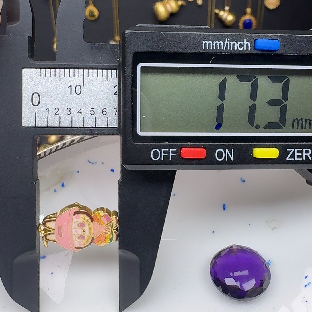 颈饰紫晶银S925镶嵌紫水晶925镶嵌58