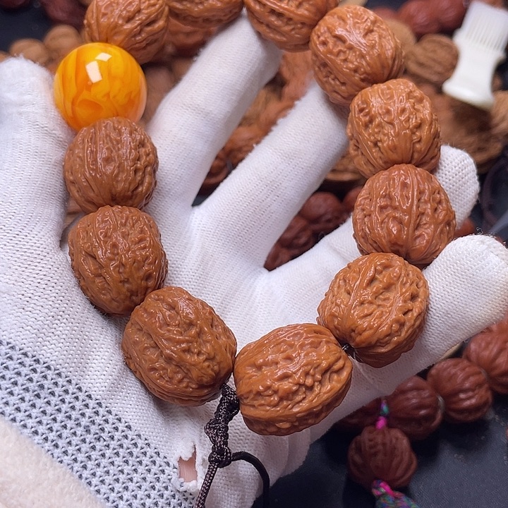 文玩核桃把件白菜