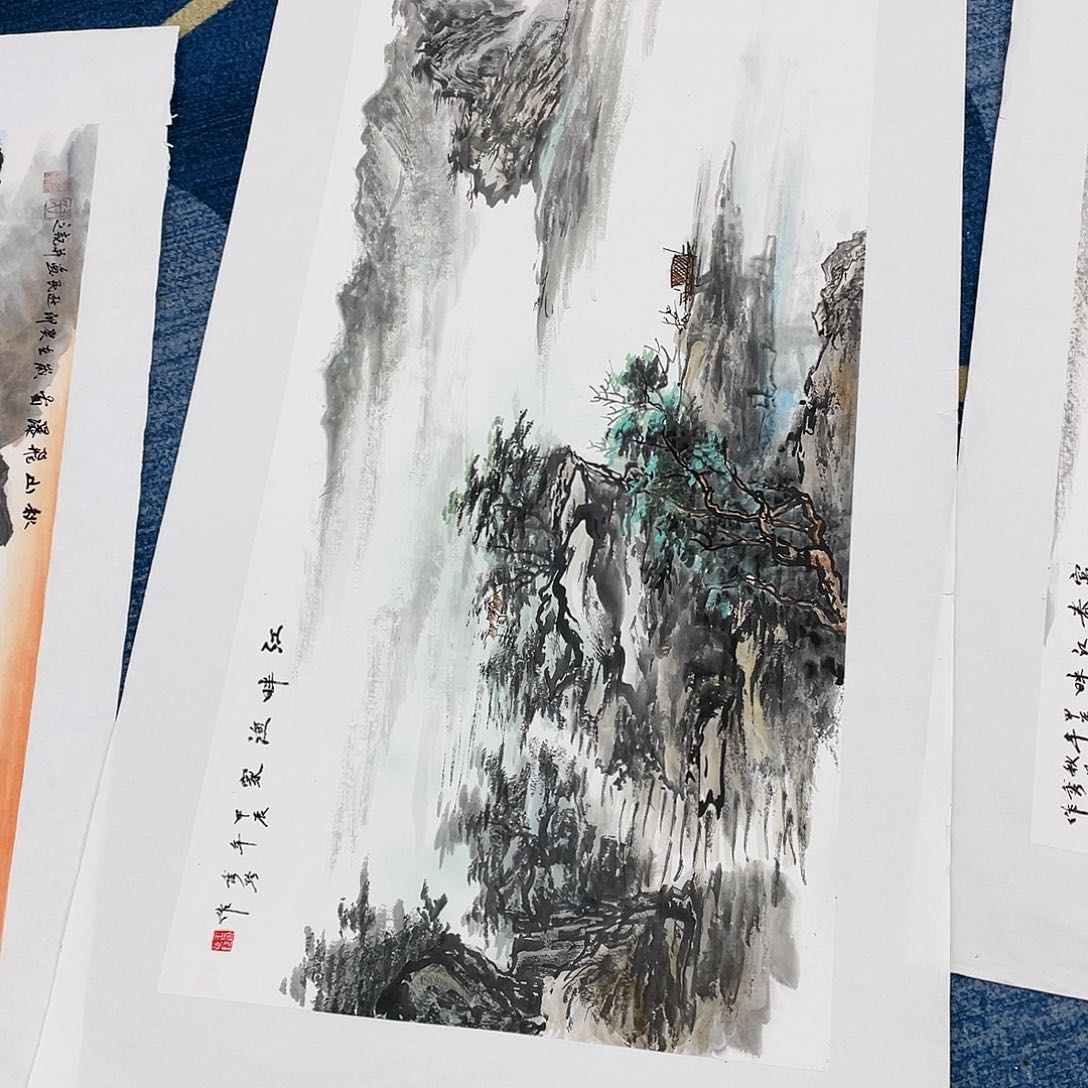 国画J*定制绘画王秀珍拖低