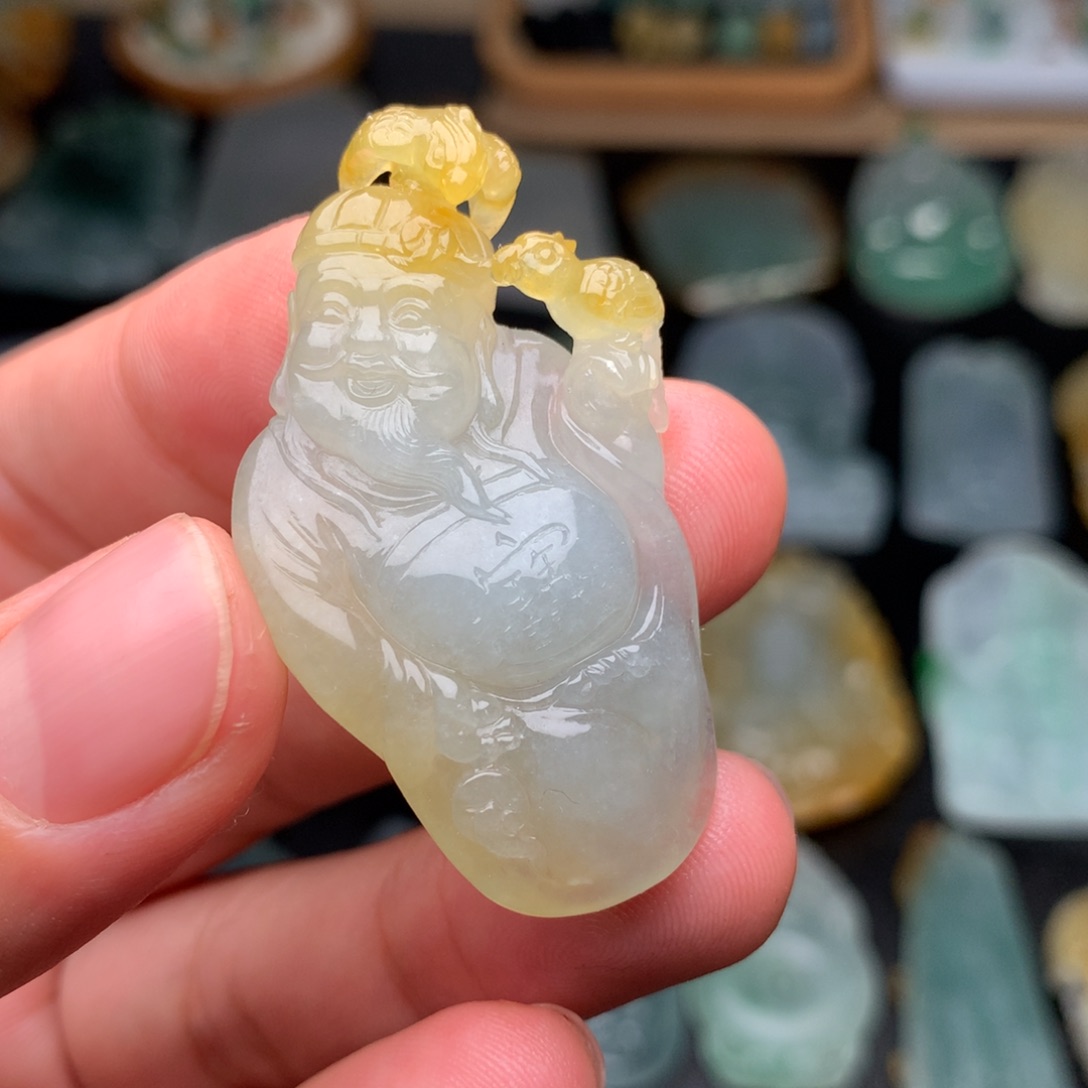 定制翡翠未镶嵌财爷