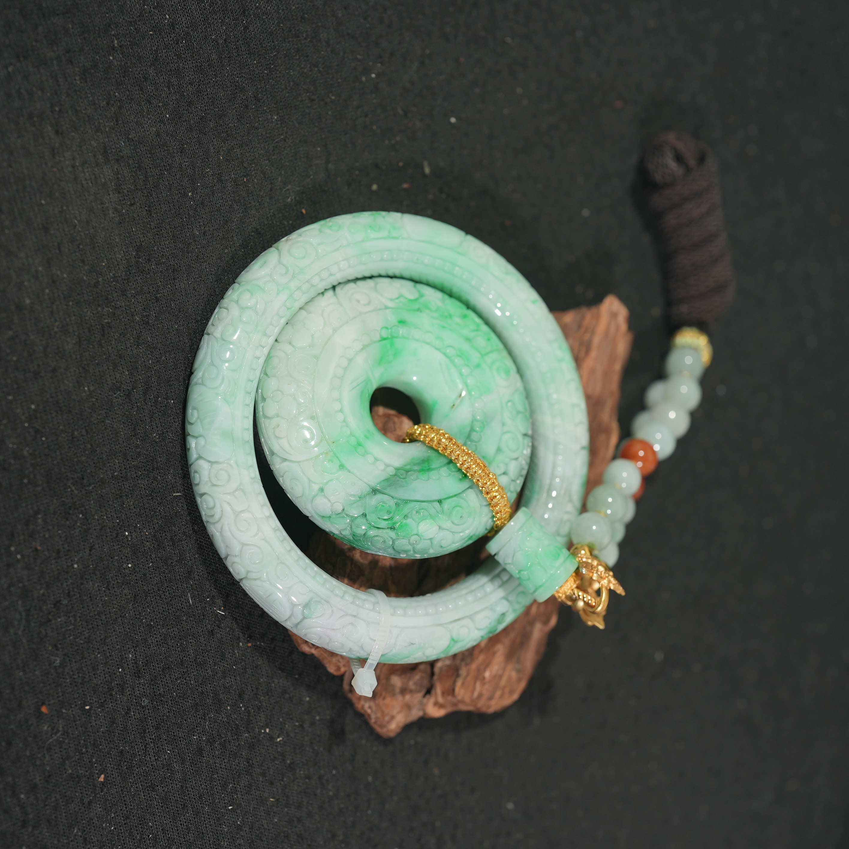 12.31香港王老板-翡翠手镯套装3k161