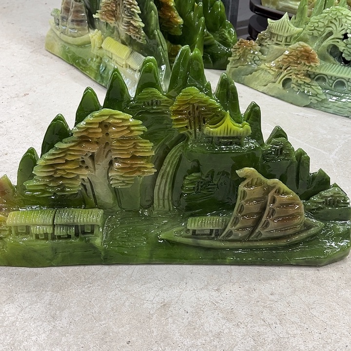 用***8玉手工制作工艺摆件