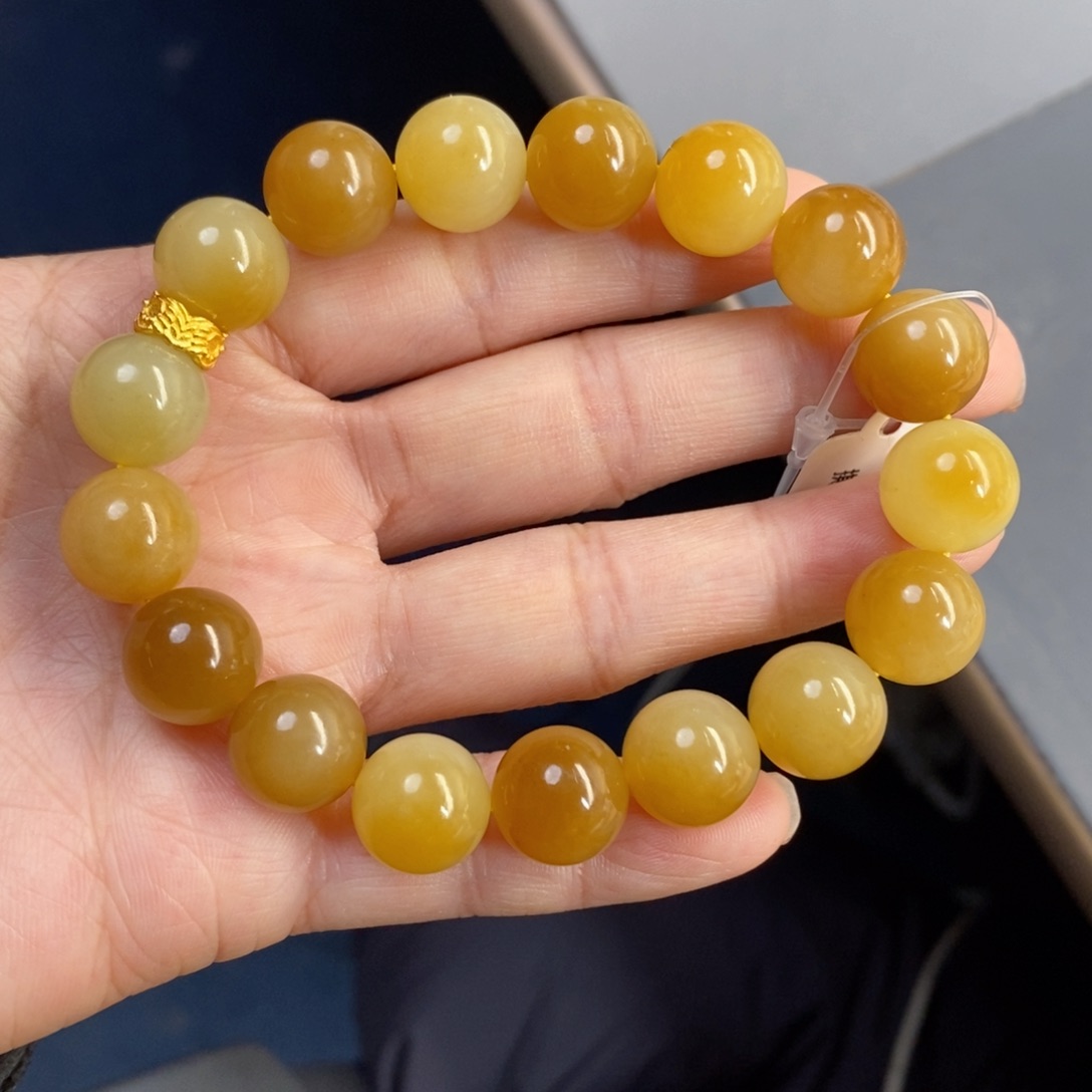 和田玉手串未镶嵌