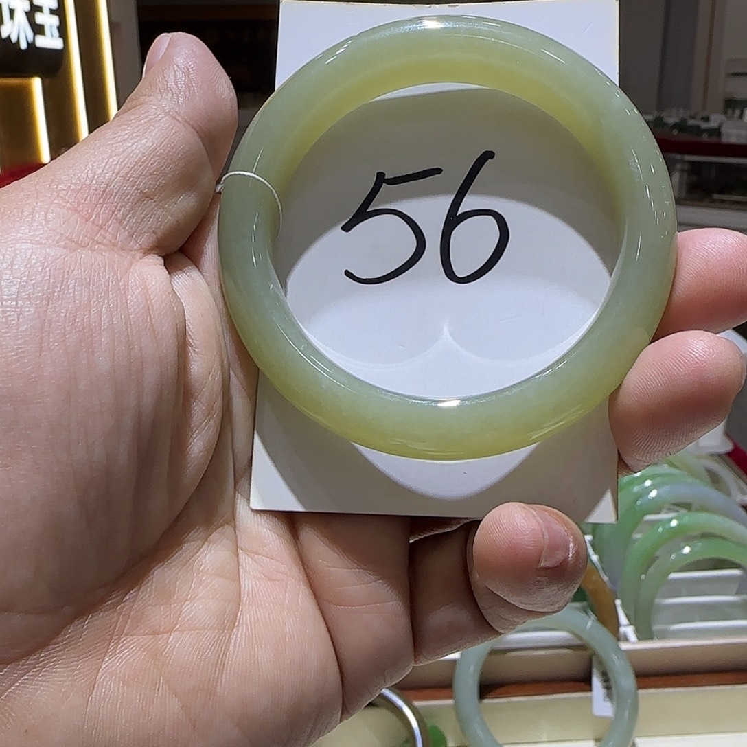 和田玉未镶嵌手镯681