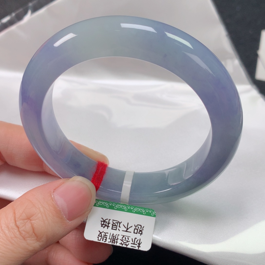 未镶嵌手镯翡翠缅甸天然翡翠手镯5556