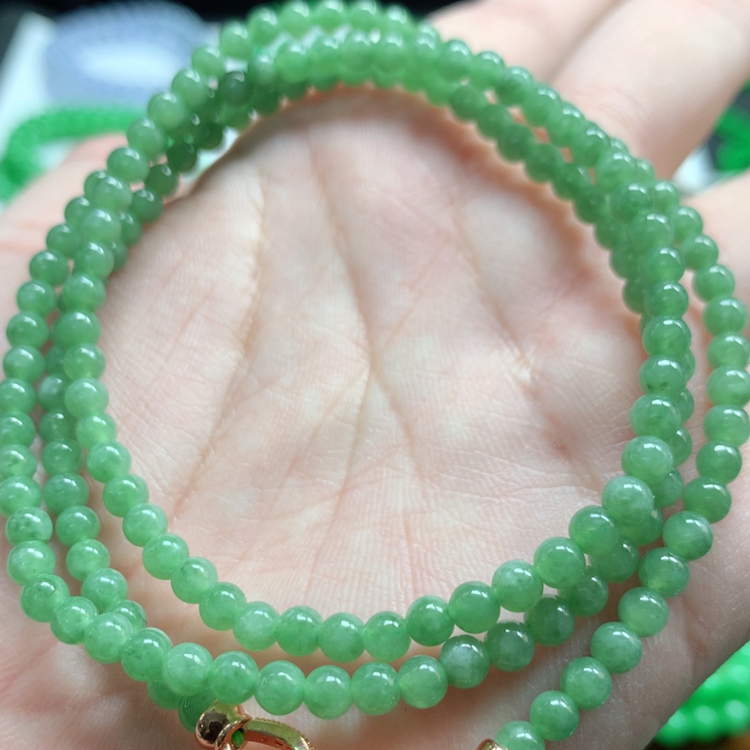 翡翠未镶嵌手链翡翠