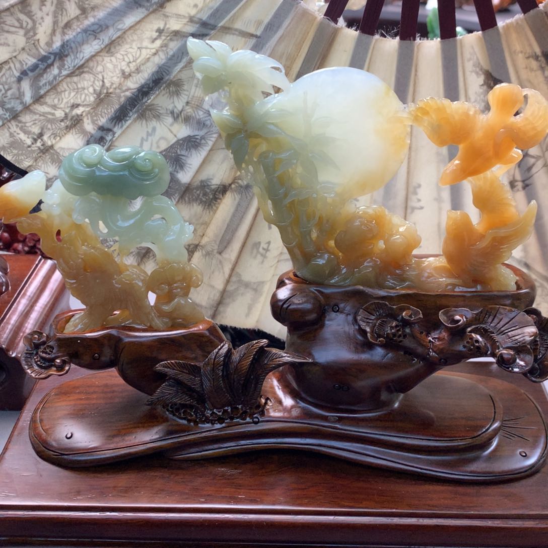 和田玉和田玉摆件未镶嵌未镶嵌