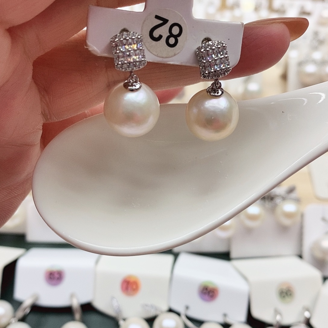 淡水珍珠颈饰银S925镶嵌