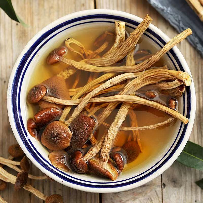 【拍五发六】茶树菇新鲜晒干干货农家特产新货煲汤食材 莲子