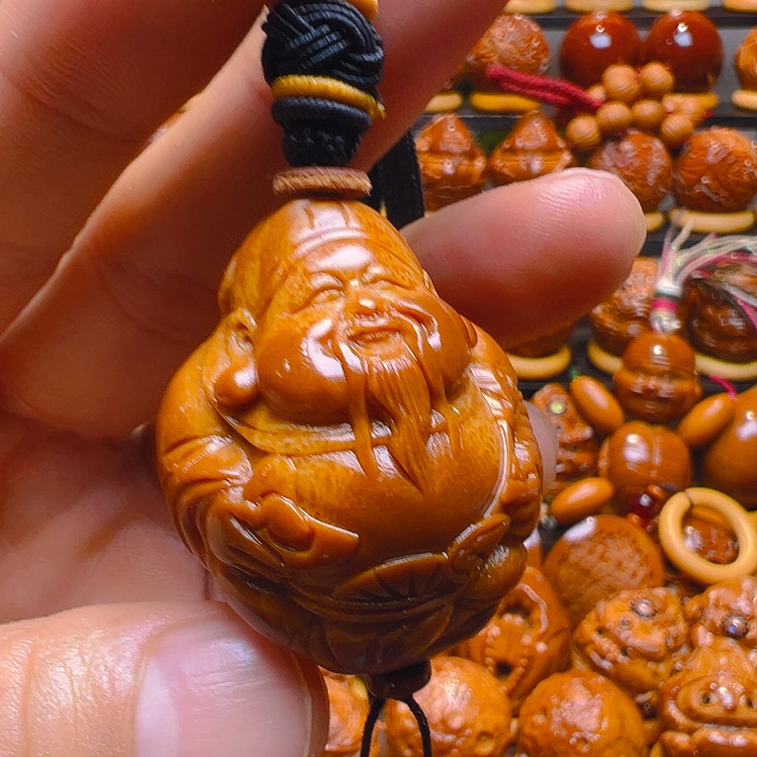 手串/手链橄榄核官帽财神一颗