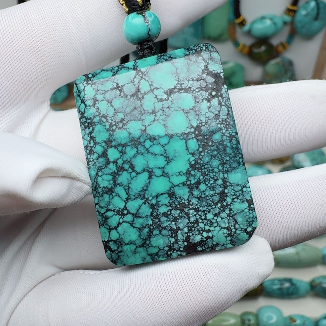 绿松石原矿绿松石未镶嵌小***.